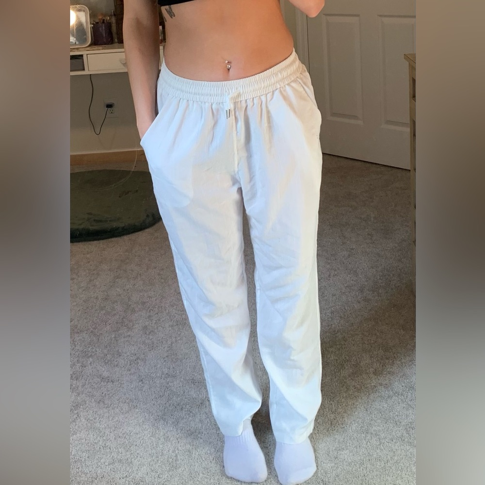 comfortable linen pants